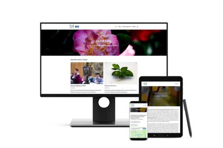 Wykonanie bloga na WordPress dla Ogrodu Botanicznego w Powsinie