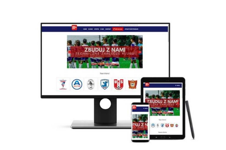 Wykonanie landing page na WordPress dla Kluby SportPoland