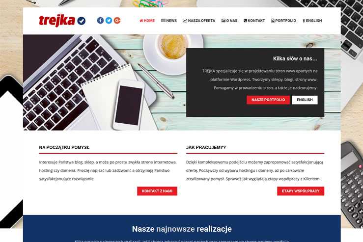 Przebudowa naszej strony